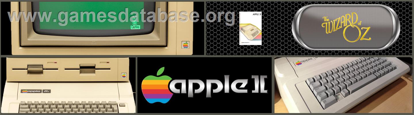 Wizard of Oz - Apple II - Artwork - Marquee