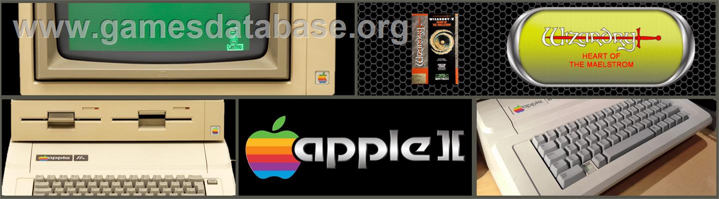 Wizardry 5 - Heart Of The Maelstrom - Apple II - Artwork - Marquee
