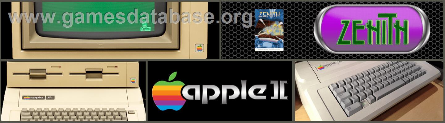 Zenith - Apple II - Artwork - Marquee