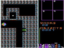 In game image of Ankh on the Apple II.