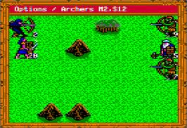In game image of King's Bounty on the Apple II.