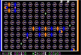 In game image of Krazy Kobra on the Apple II.