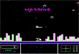 In game image of Repton on the Apple II.