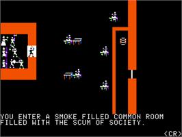 In game image of Wizard's Crown on the Apple II.