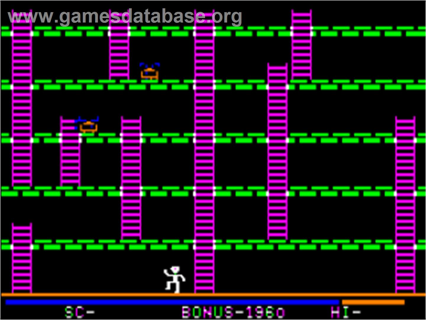 Apple Panic - Apple II - Artwork - In Game