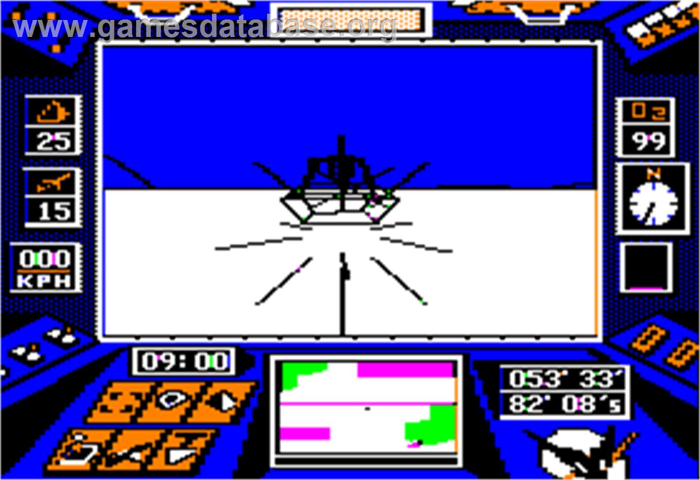 Arcticfox - Apple II - Artwork - In Game