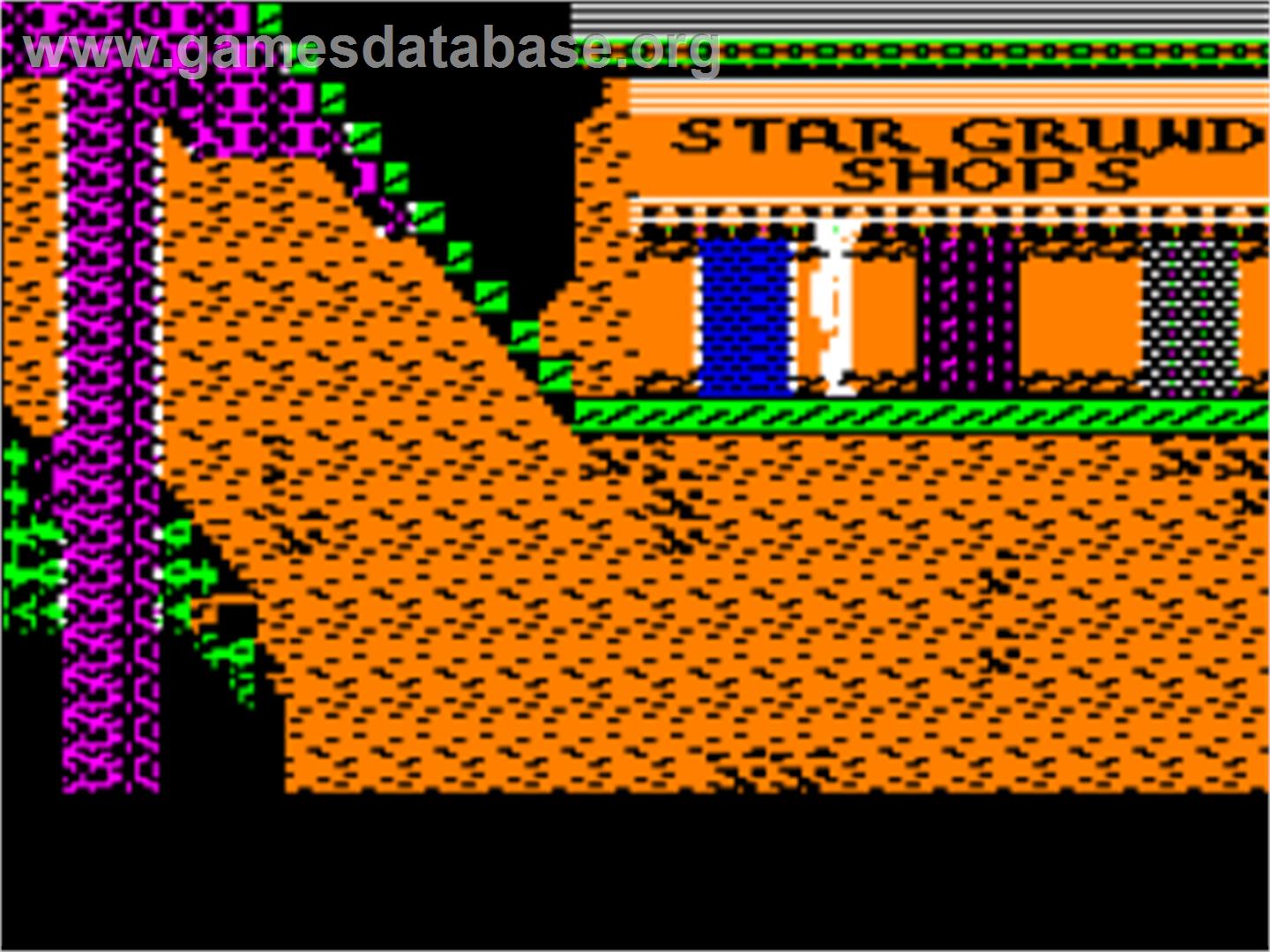 Below The Root - Apple II - Artwork - In Game