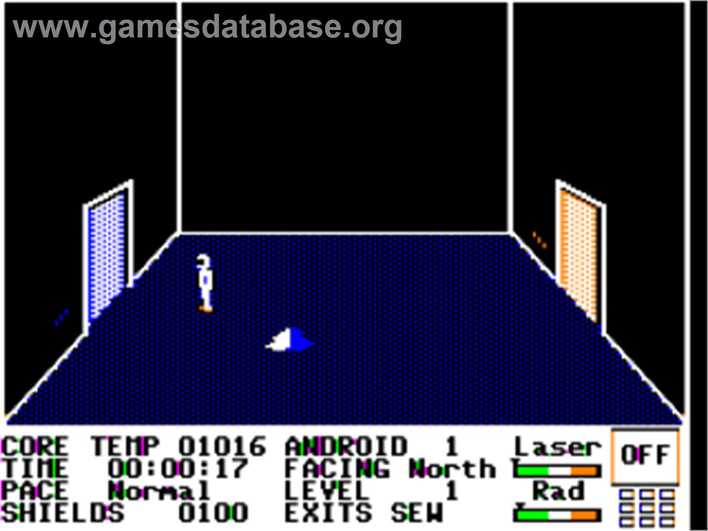 Countdown To Shutdown - Apple II - Artwork - In Game