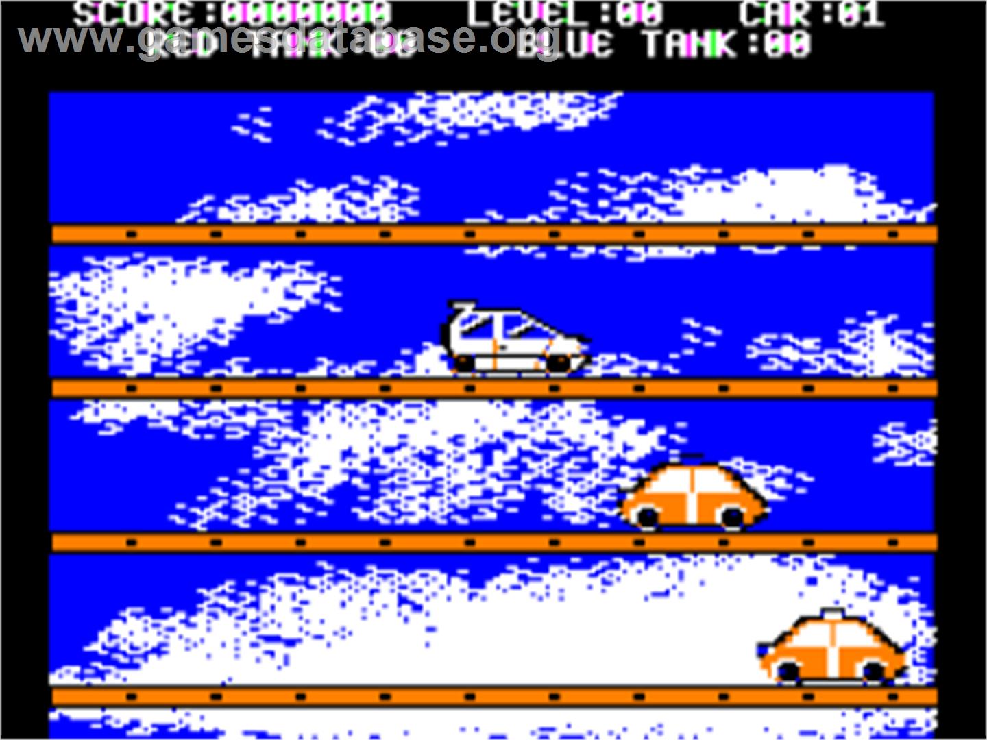 Cross City - Apple II - Artwork - In Game