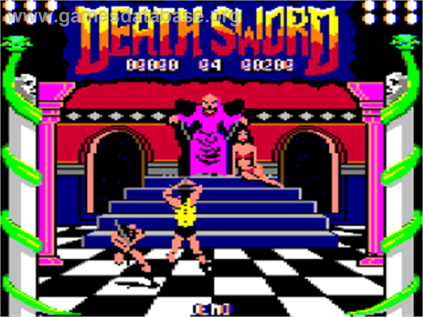 Death Sword - Apple II - Artwork - In Game