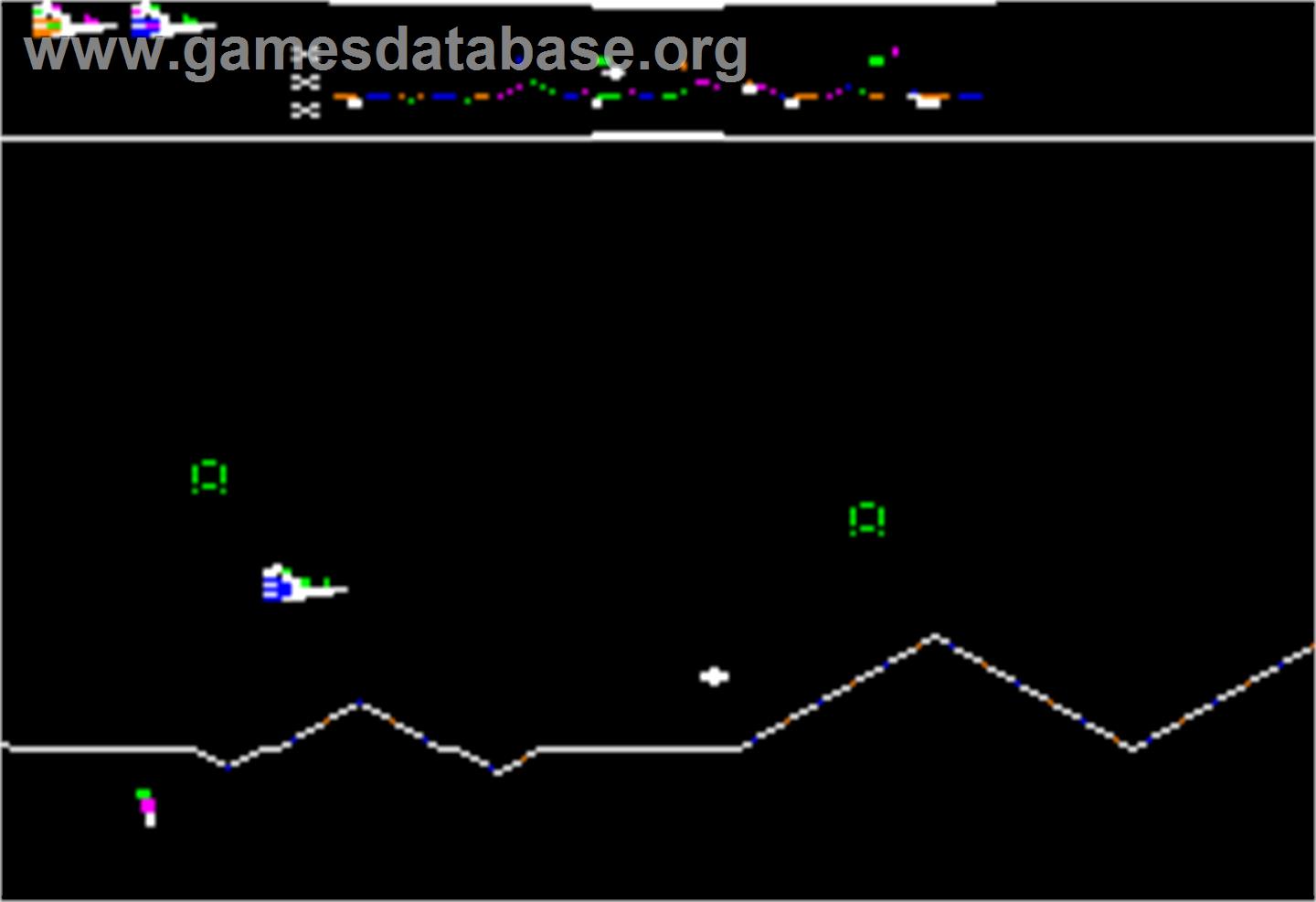 Defender - Apple II - Artwork - In Game
