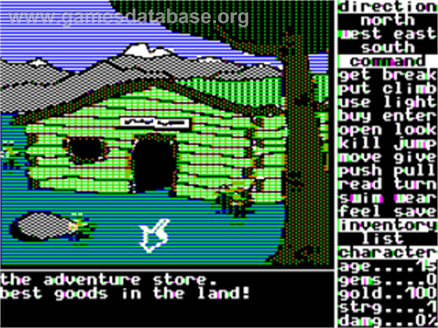 Destiny - Apple II - Artwork - In Game