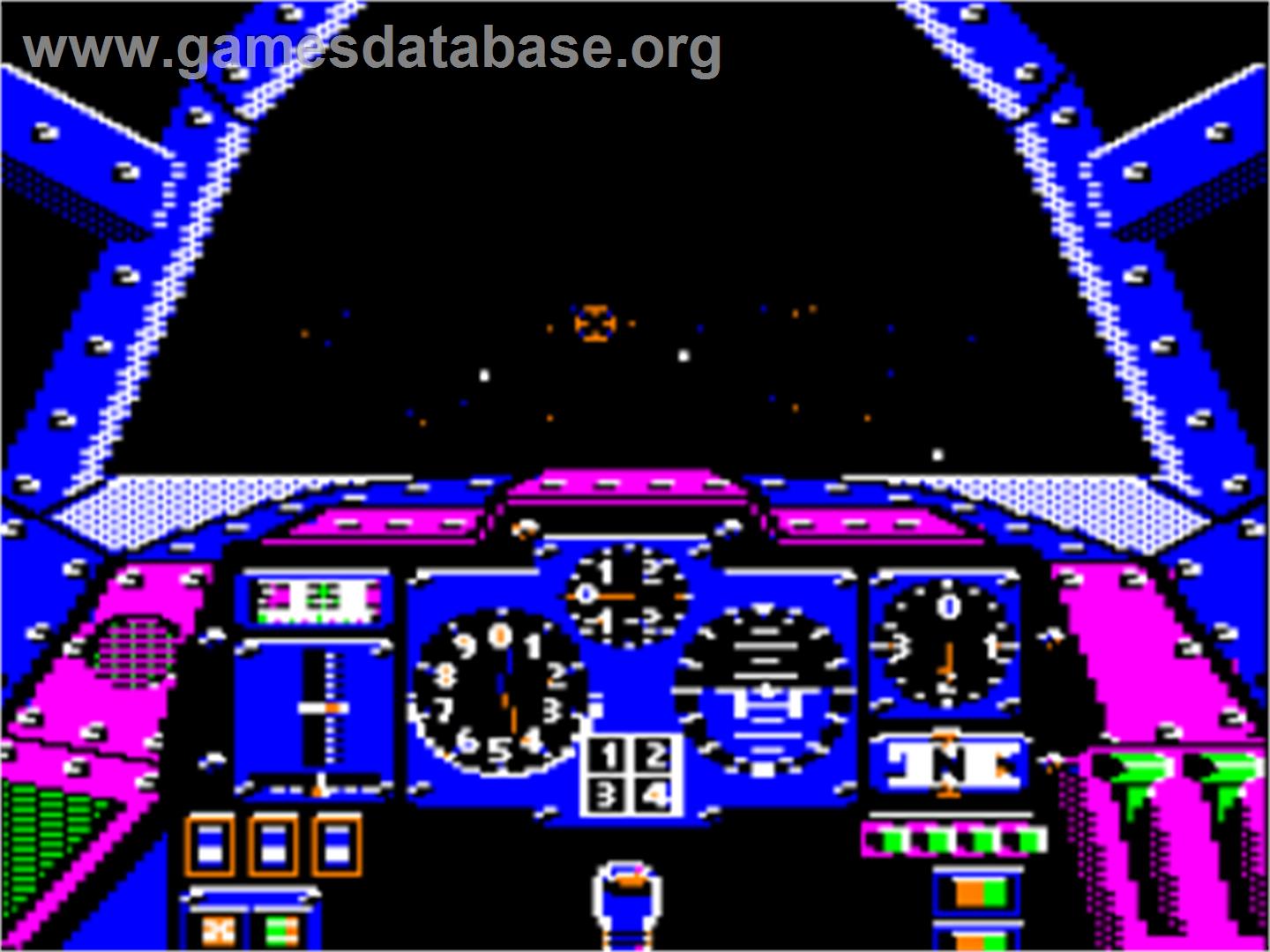 Dive Bomber - Apple II - Artwork - In Game
