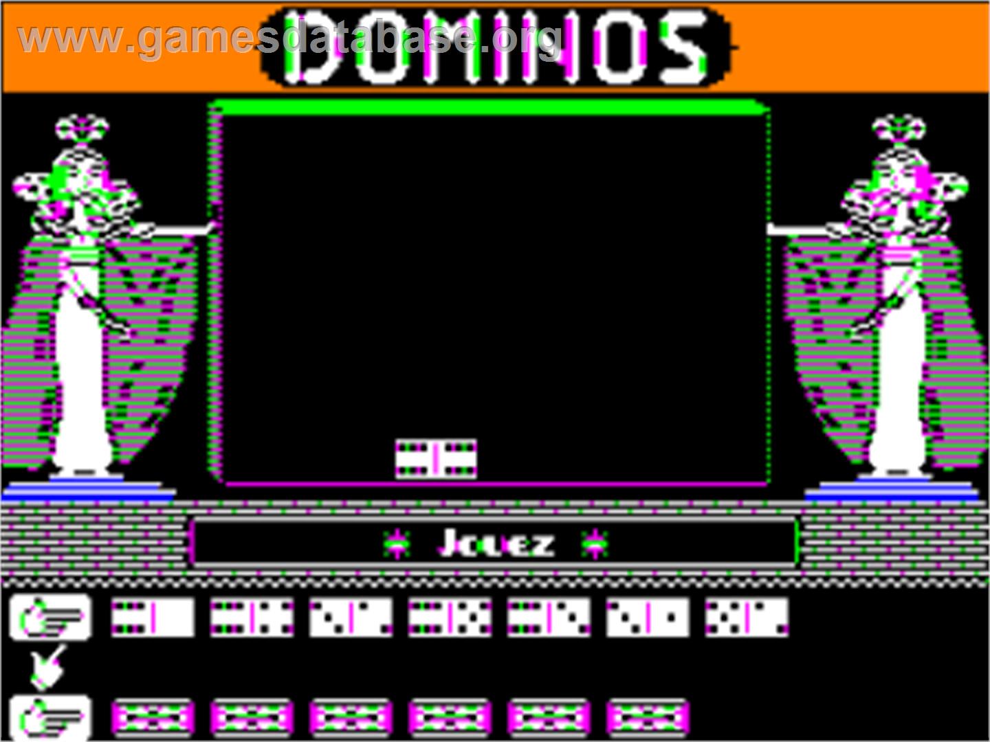 Dominos - Apple II - Artwork - In Game