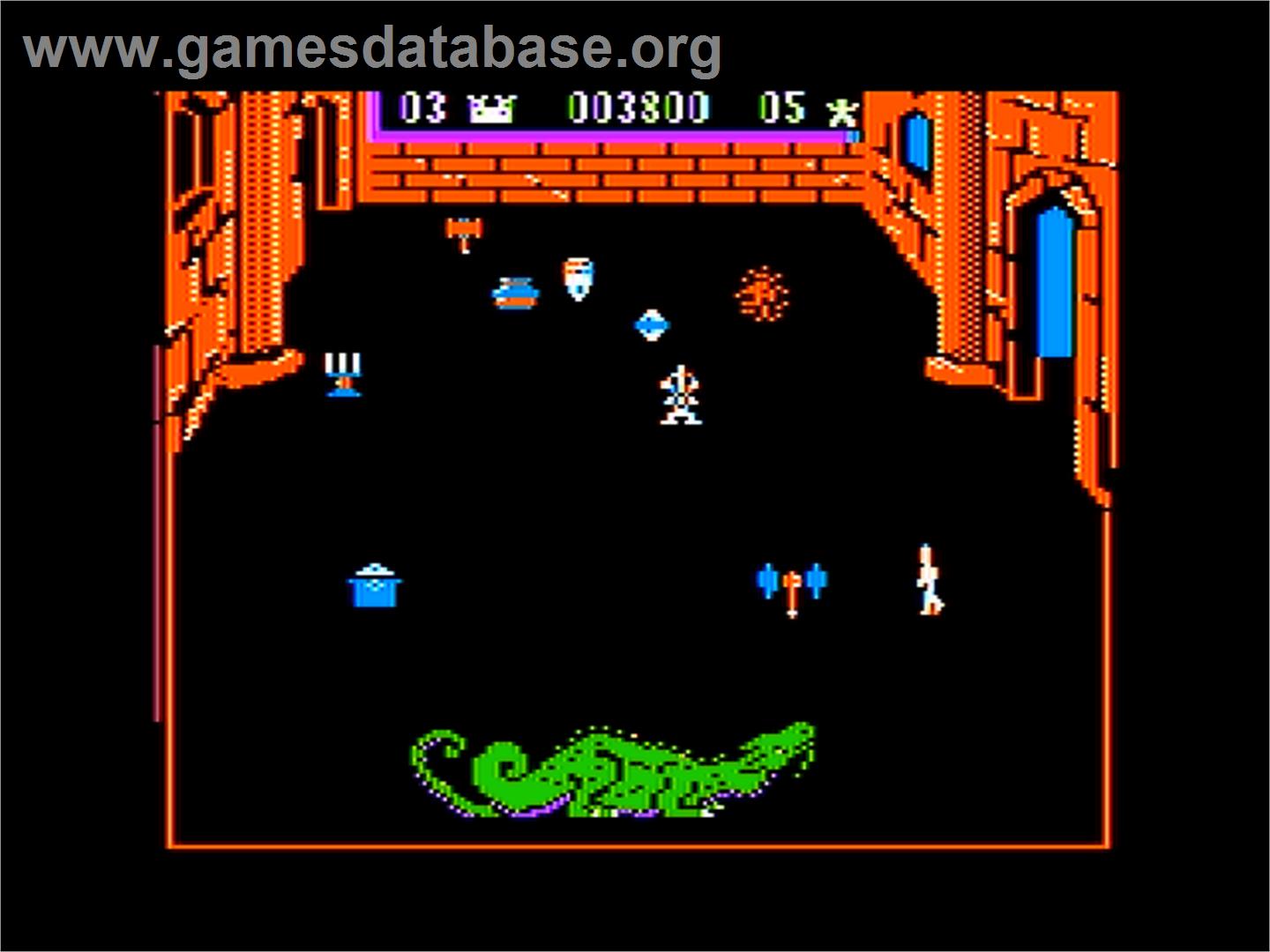 Dragon Fire - Apple II - Artwork - In Game