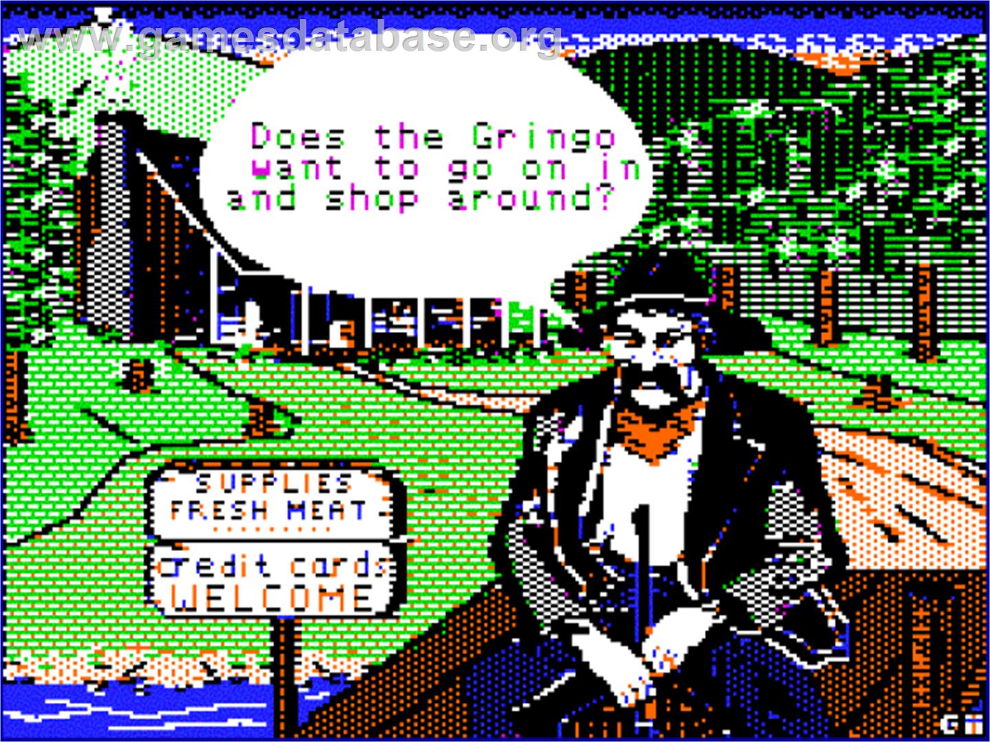 Expedition Amazon - Apple II - Artwork - In Game