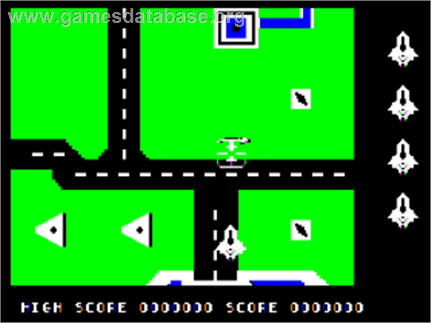 Flak - Apple II - Artwork - In Game