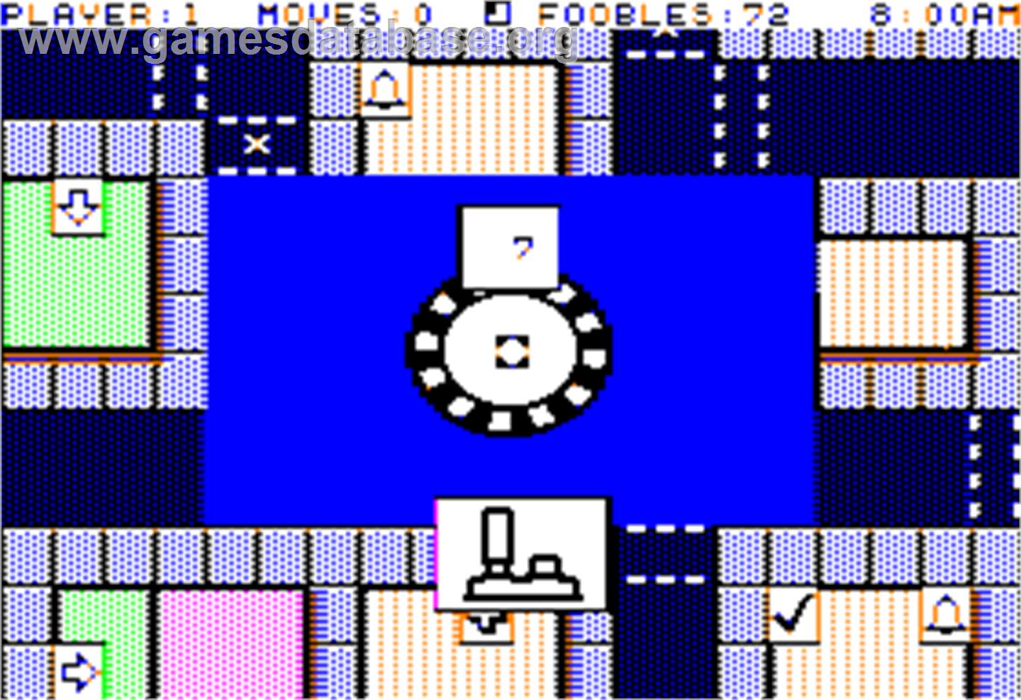 Fooblitzky - Apple II - Artwork - In Game