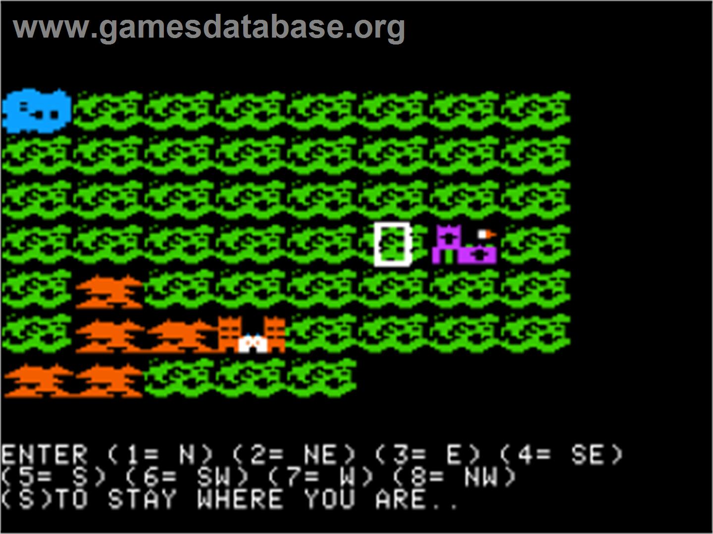 Fortress Of The Witch King - Apple II - Artwork - In Game