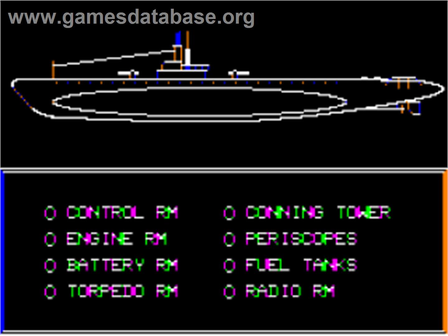 GATO - Apple II - Artwork - In Game