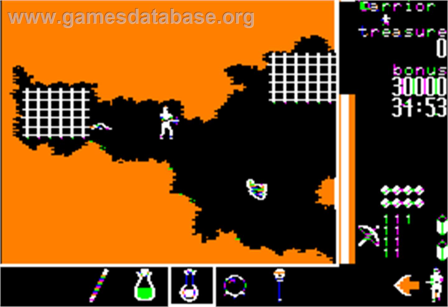 Gemstone Warrior - Apple II - Artwork - In Game