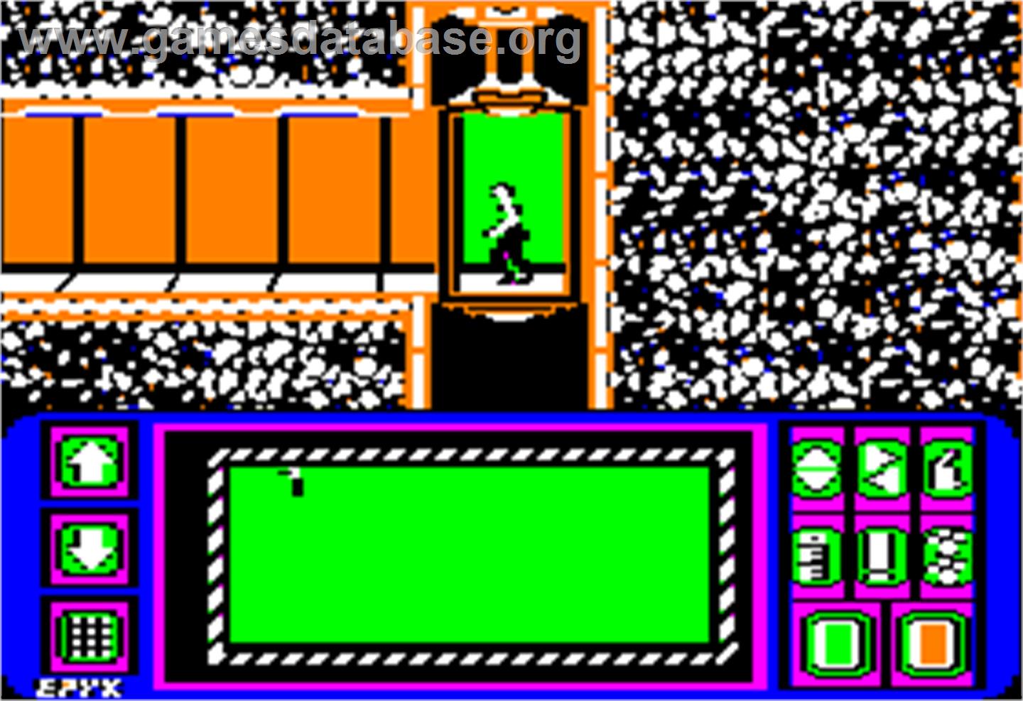 Impossible Mission - Apple II - Artwork - In Game