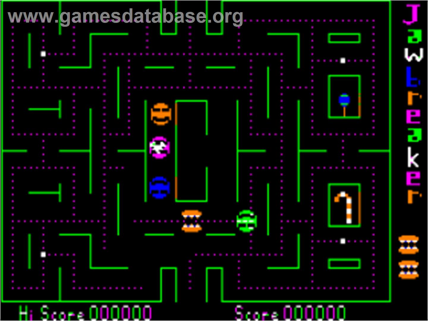 Jawbreaker - Apple II - Artwork - In Game