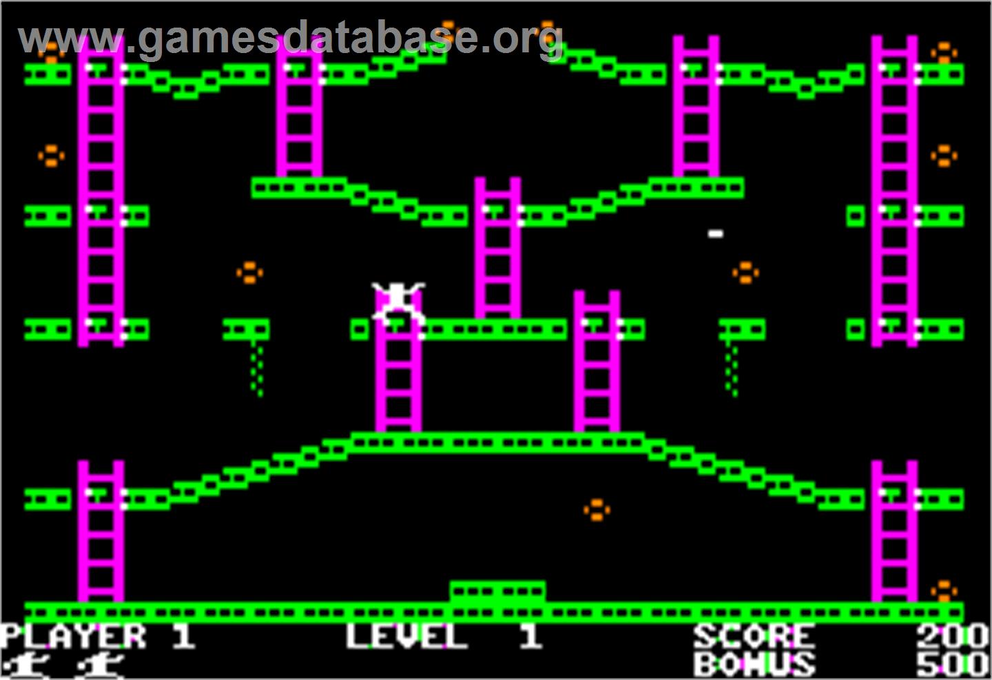 Jumpster - Apple II - Artwork - In Game