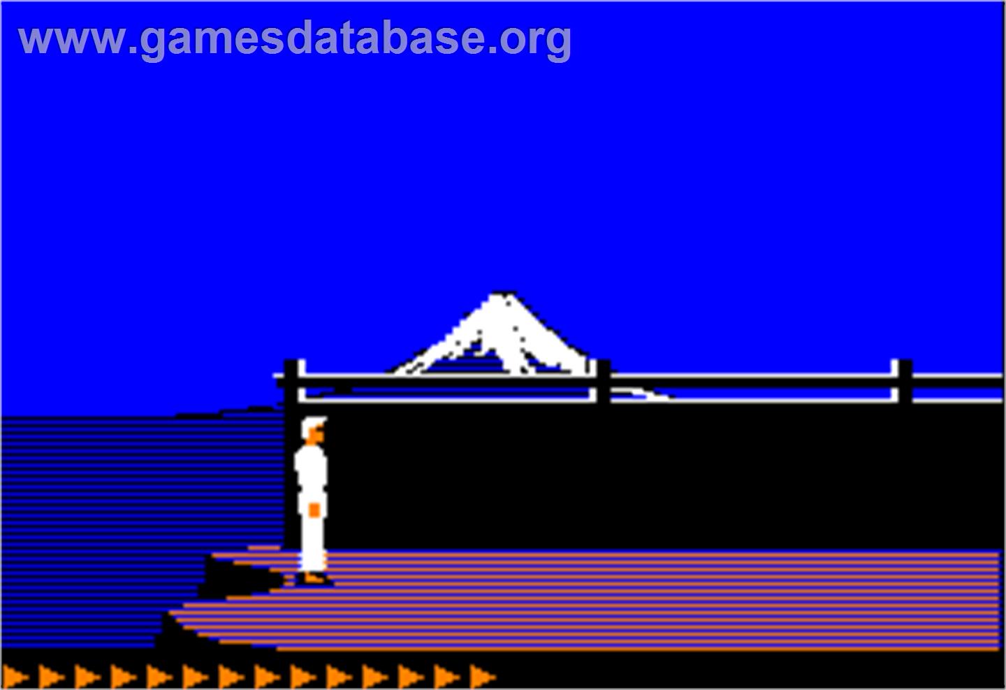 Karateka - Apple II - Artwork - In Game