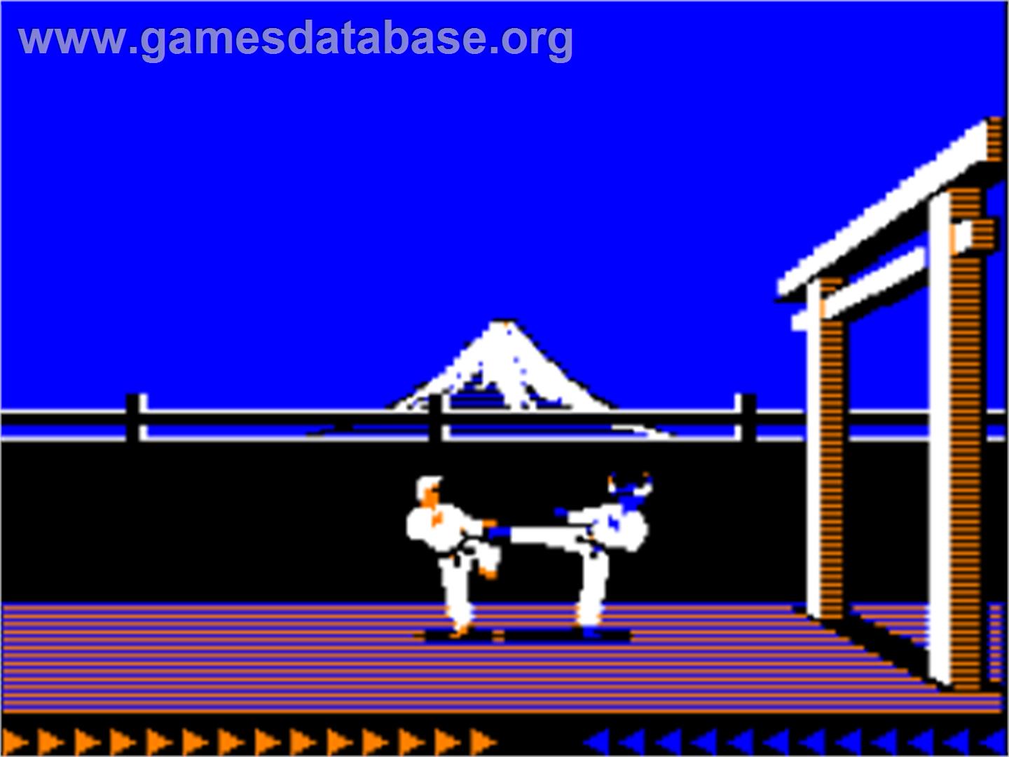 Karateka - Apple II - Artwork - In Game