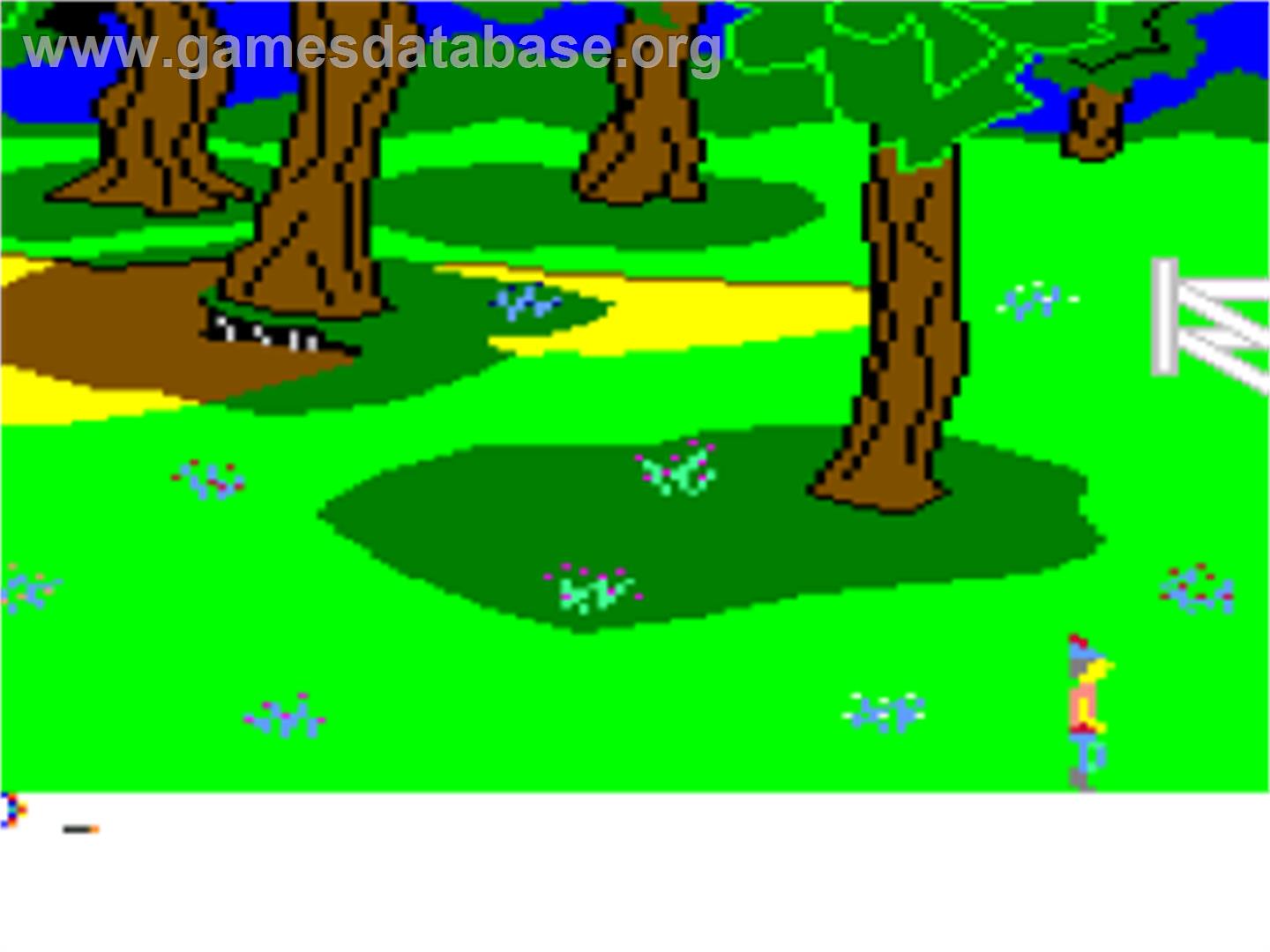 King's Quest 2 - Romancing The Throne - Apple II - Artwork - In Game