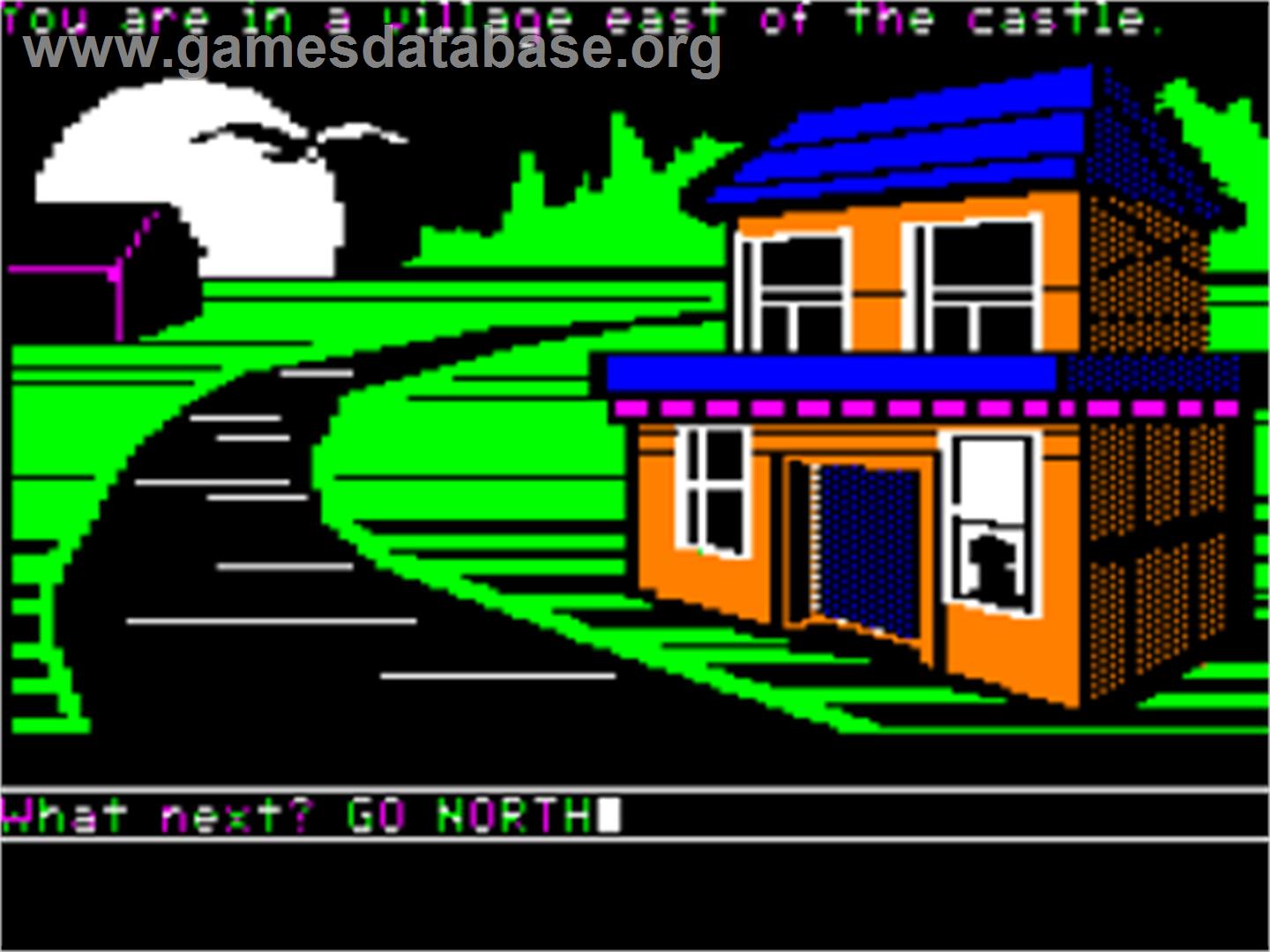 Lantern Of D'gamma - Apple II - Artwork - In Game