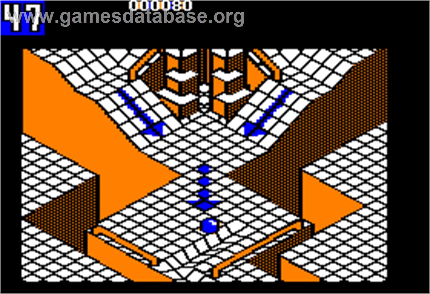 Marble Madness - Apple II - Artwork - In Game