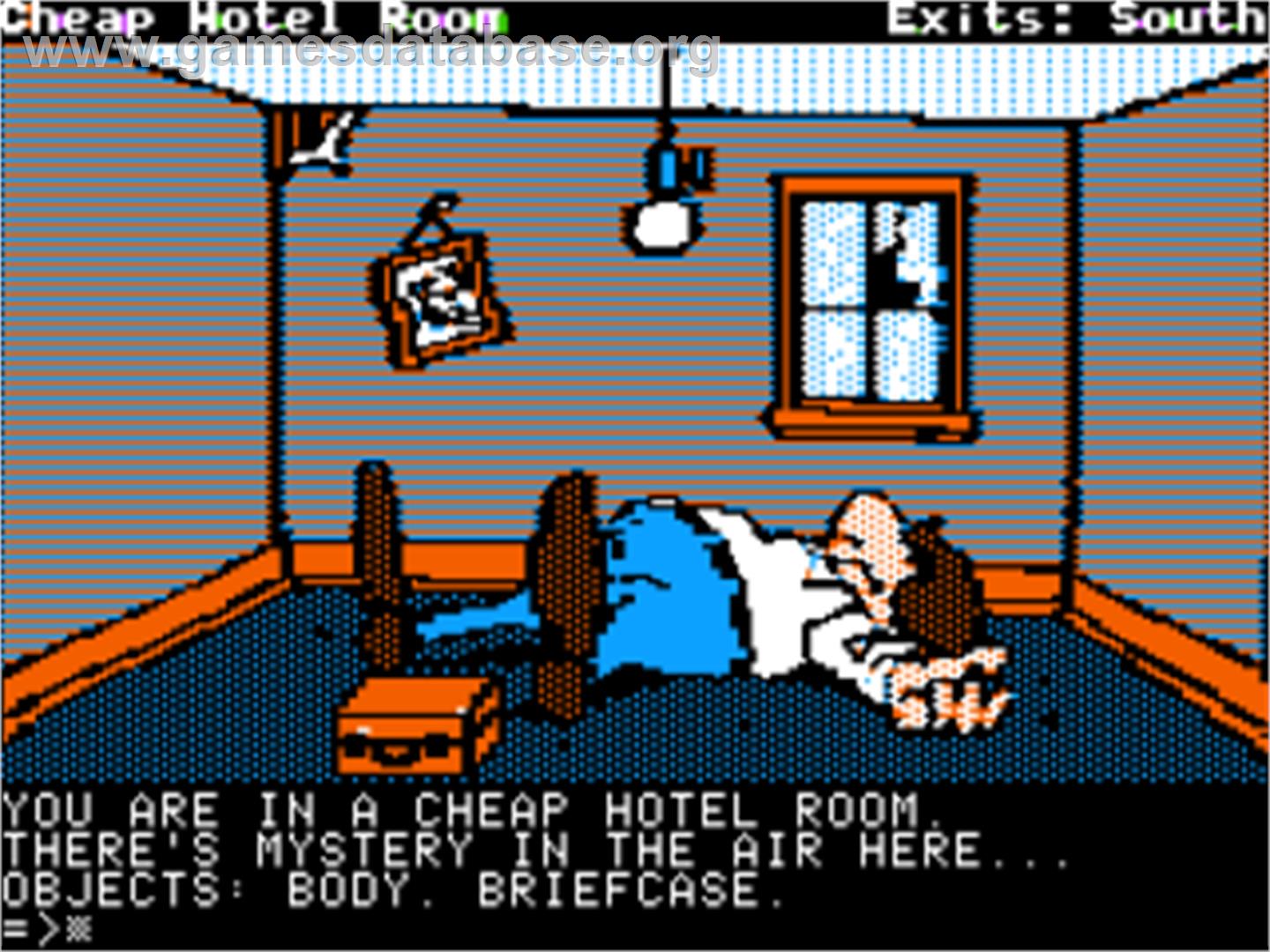 Masquerade - Apple II - Artwork - In Game