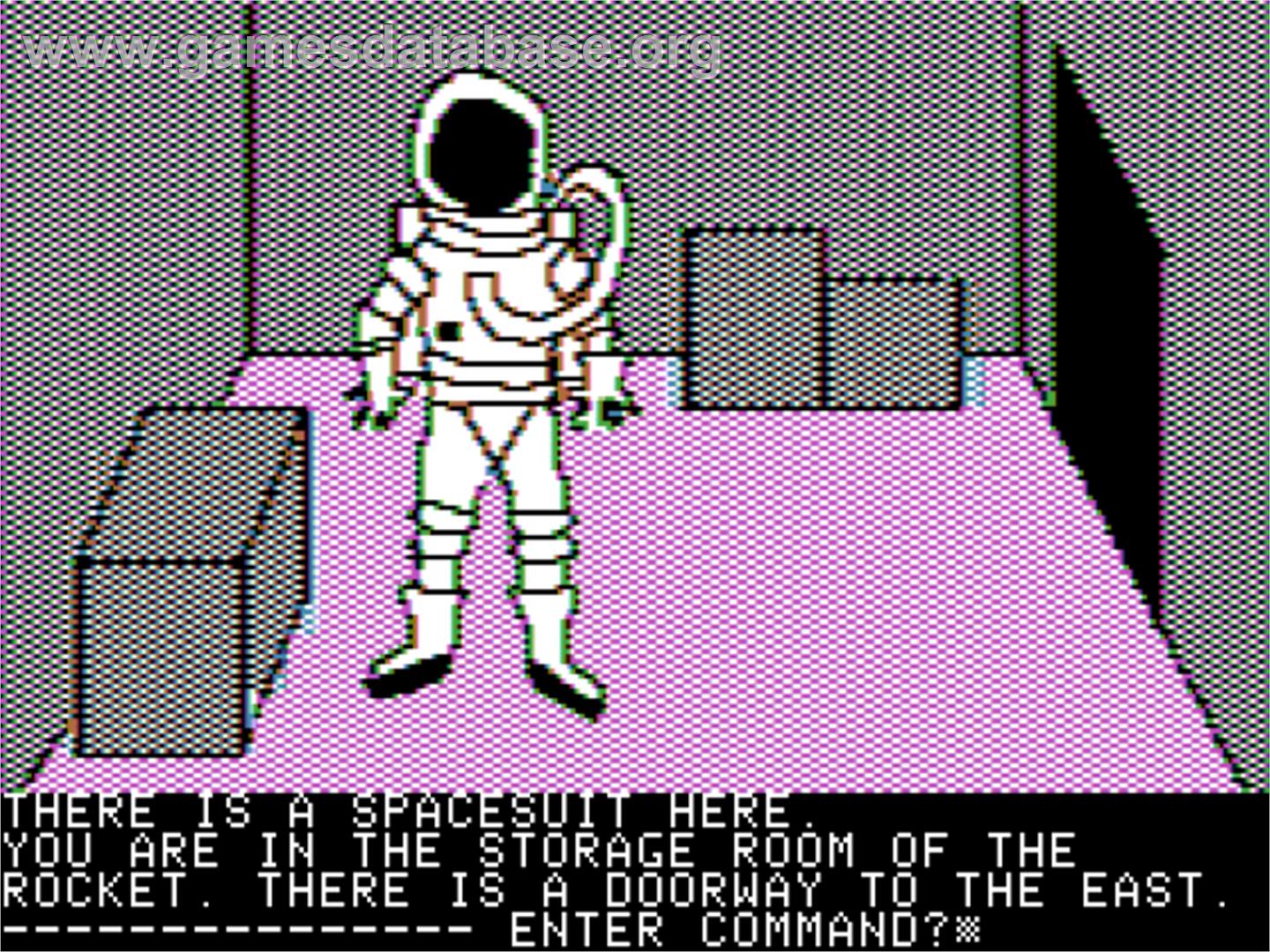 Mission Asteroid - Apple II - Artwork - In Game