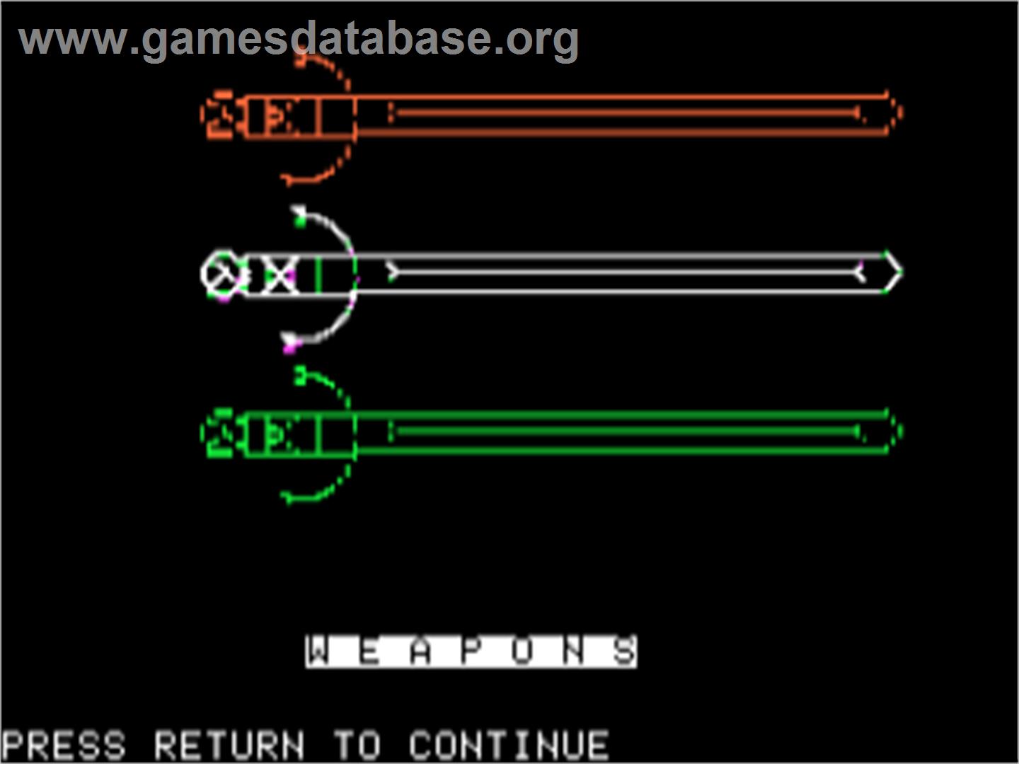 Morton's Fork - Apple II - Artwork - In Game