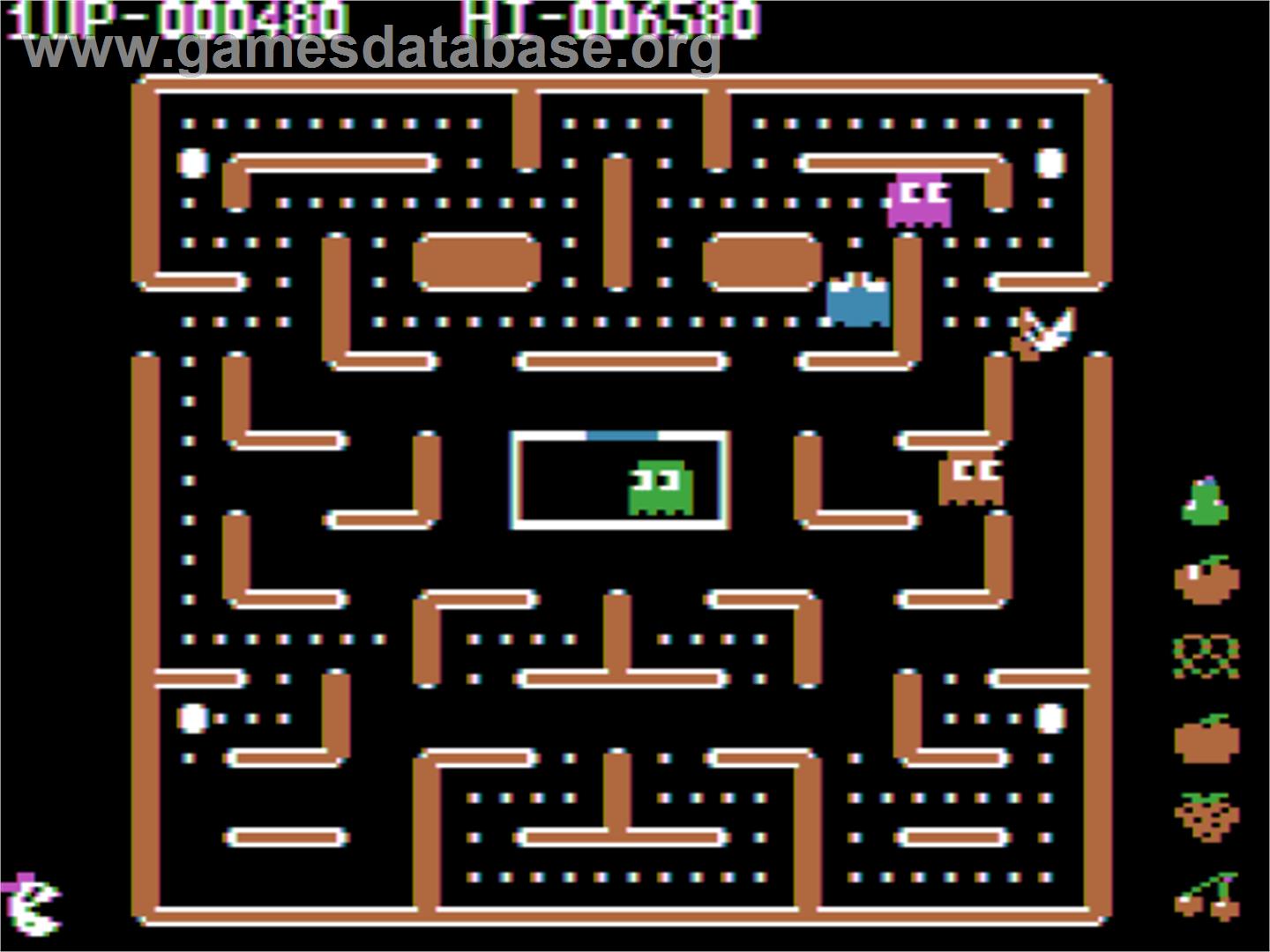 Ms. Pac-man - Apple II - Artwork - In Game