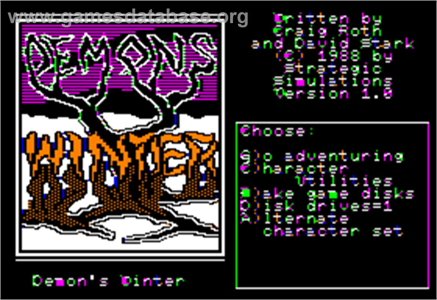 Neptune's Nasties - Apple II - Artwork - In Game
