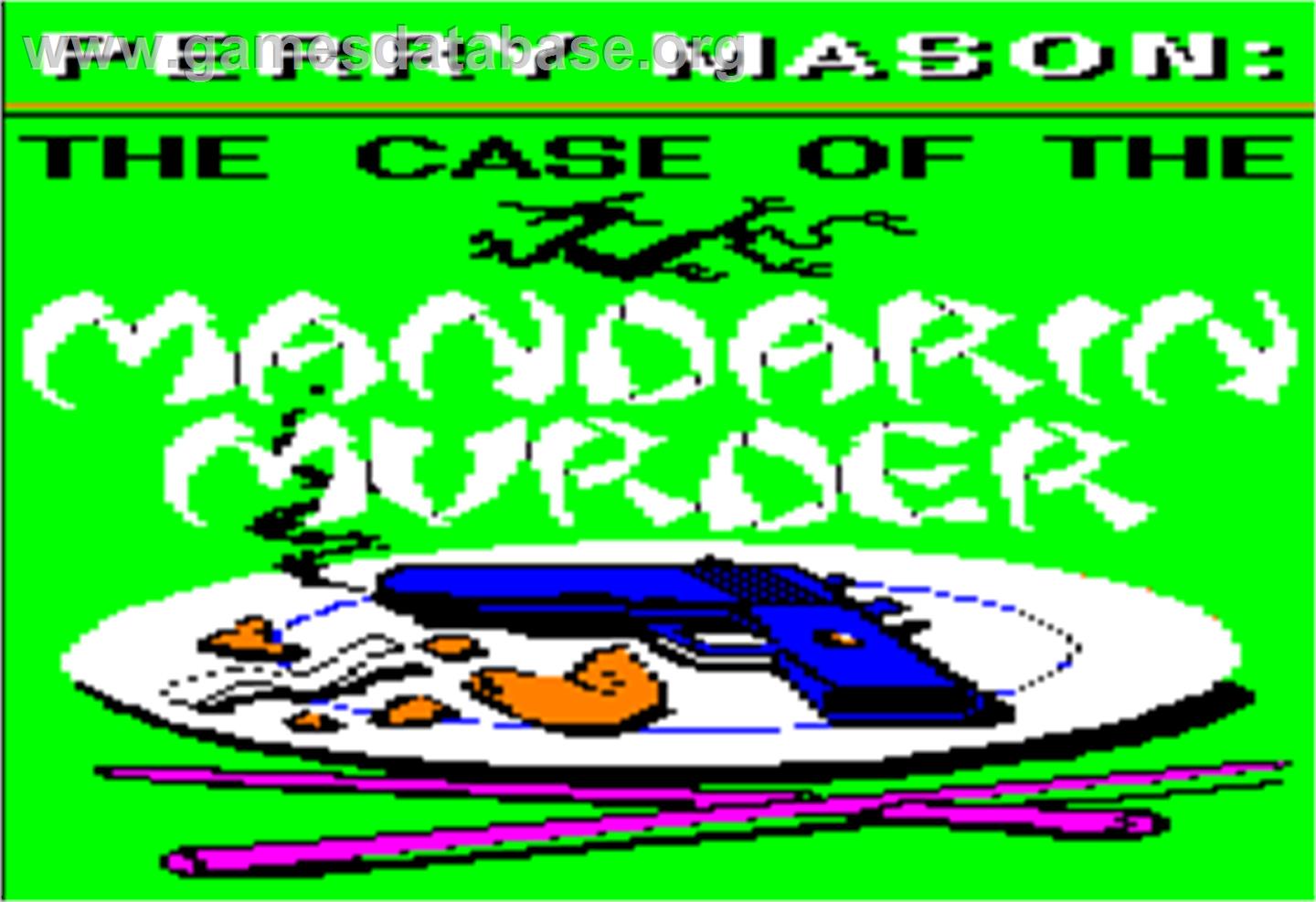 Perry Mason: The Case of the Mandarin Murder - Apple II - Artwork - In Game