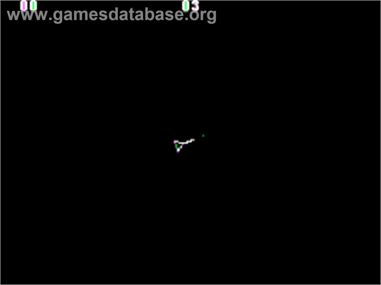 Planetoids - Apple II - Artwork - In Game