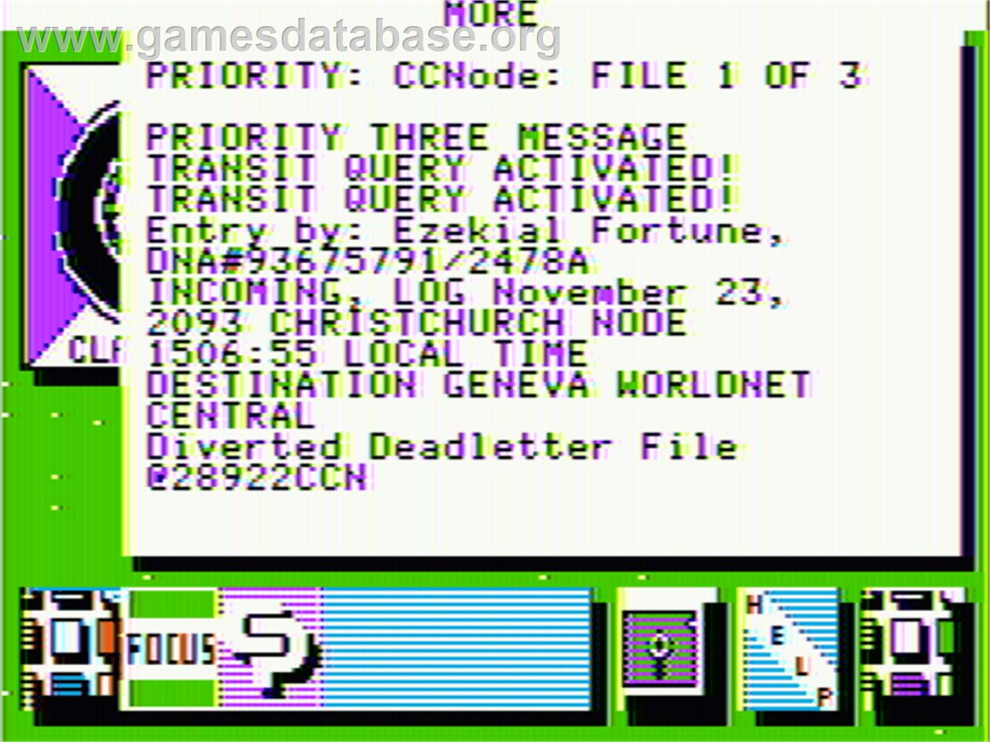 Portal - Apple II - Artwork - In Game