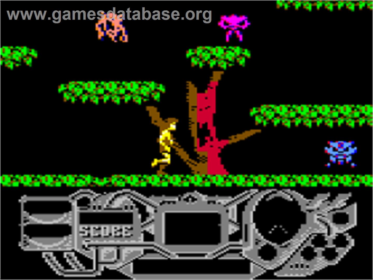 Rad Warrior - Apple II - Artwork - In Game