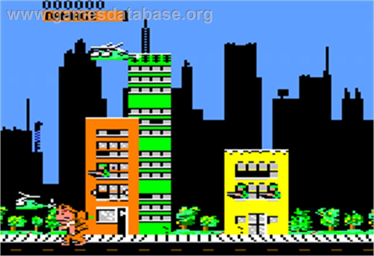 Rampage - Apple II - Artwork - In Game