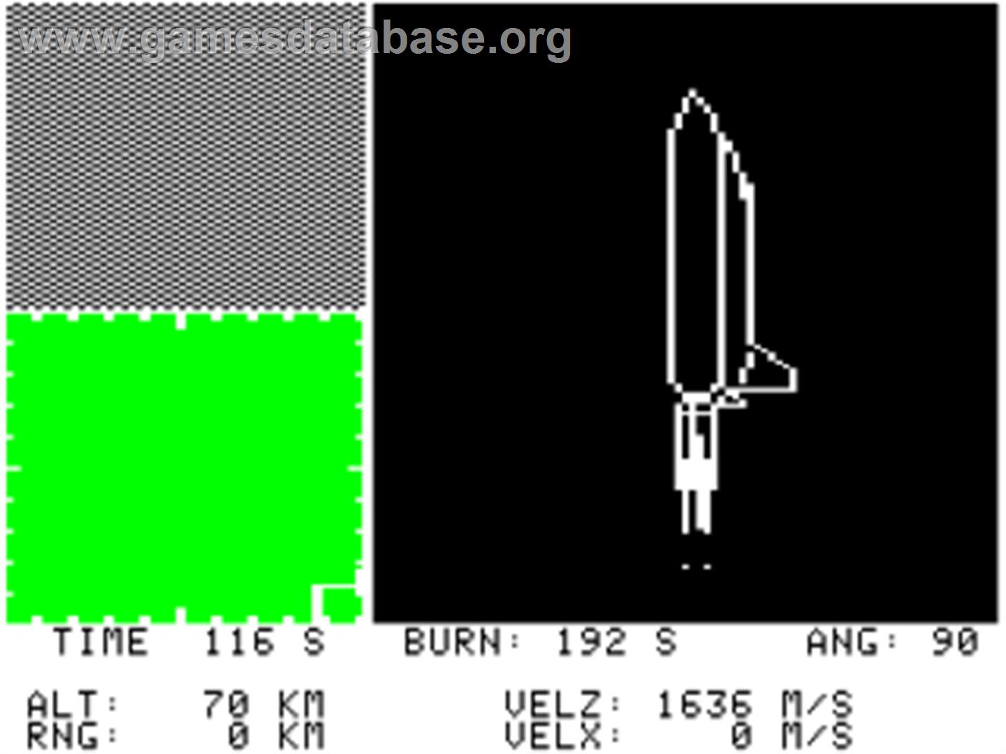 Rendezvous - Apple II - Artwork - In Game