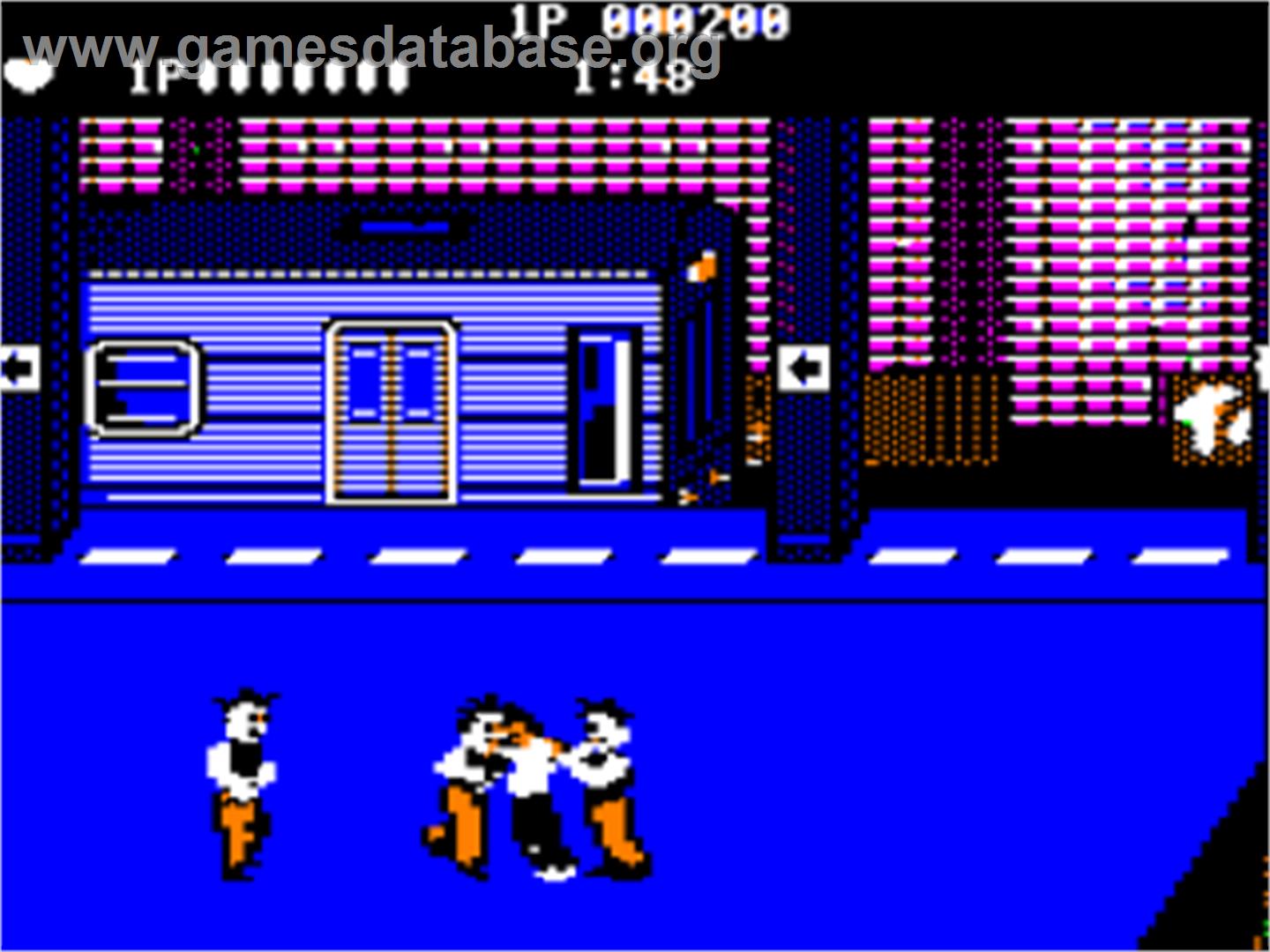 Renegade - Apple II - Artwork - In Game