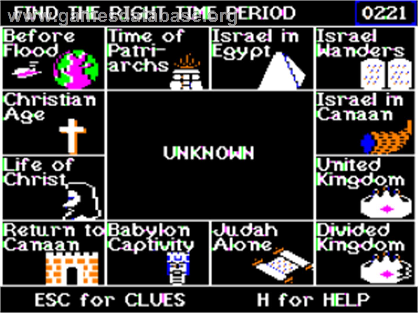 Right Again - Apple II - Artwork - In Game