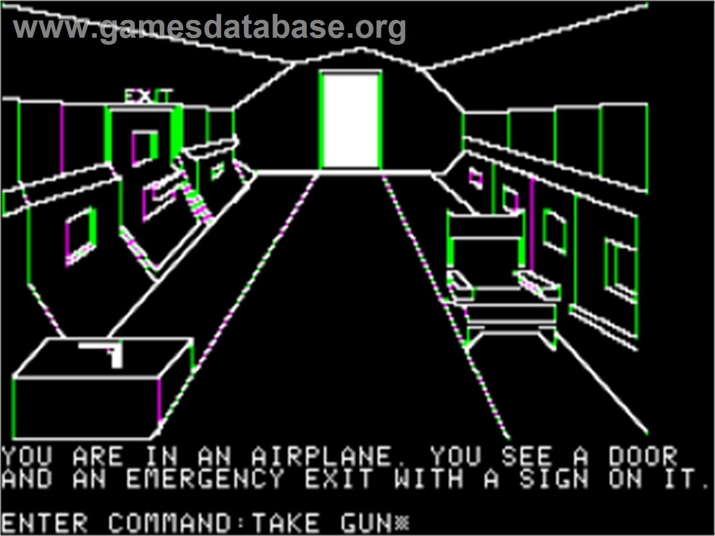 Secret Agent - Mission One - Apple II - Artwork - In Game