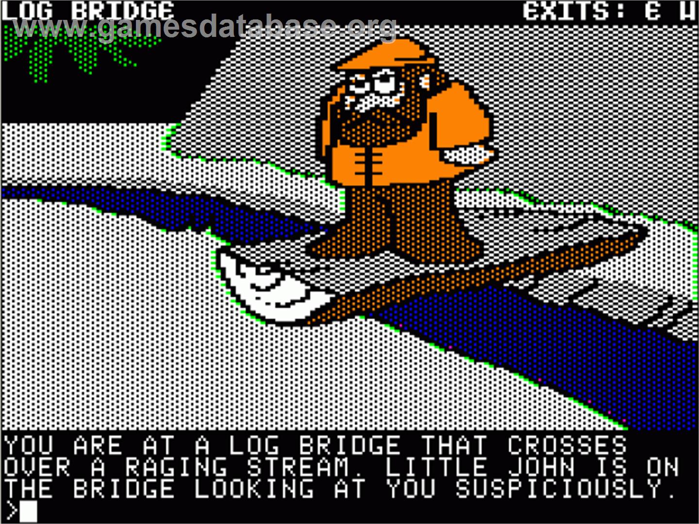 Sherwood Forest - Apple II - Artwork - In Game