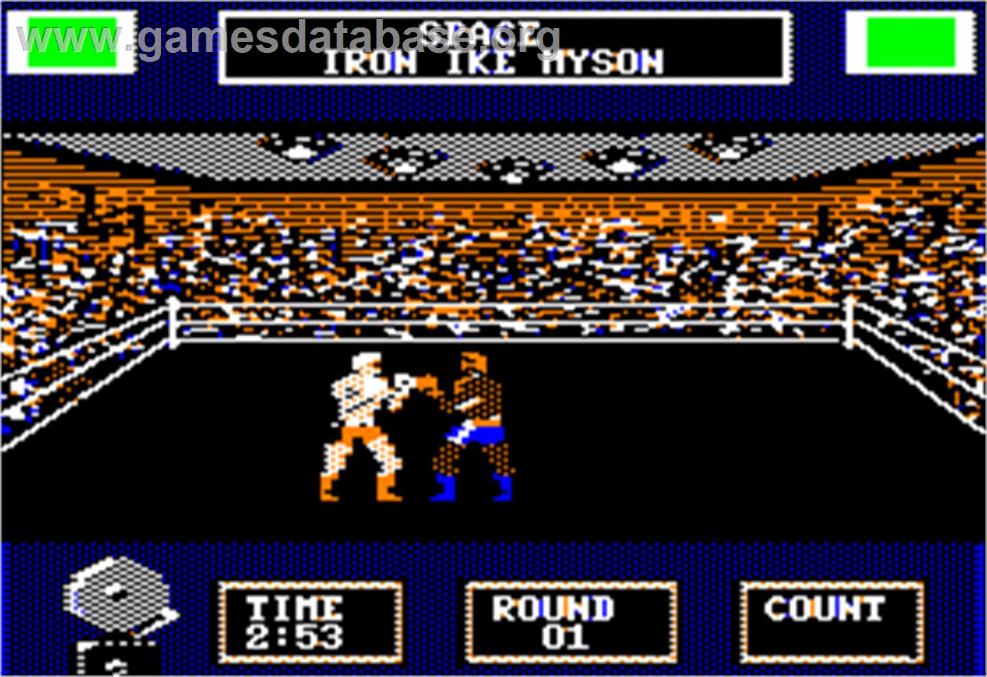 Star Rank Boxing 2 - Apple II - Artwork - In Game