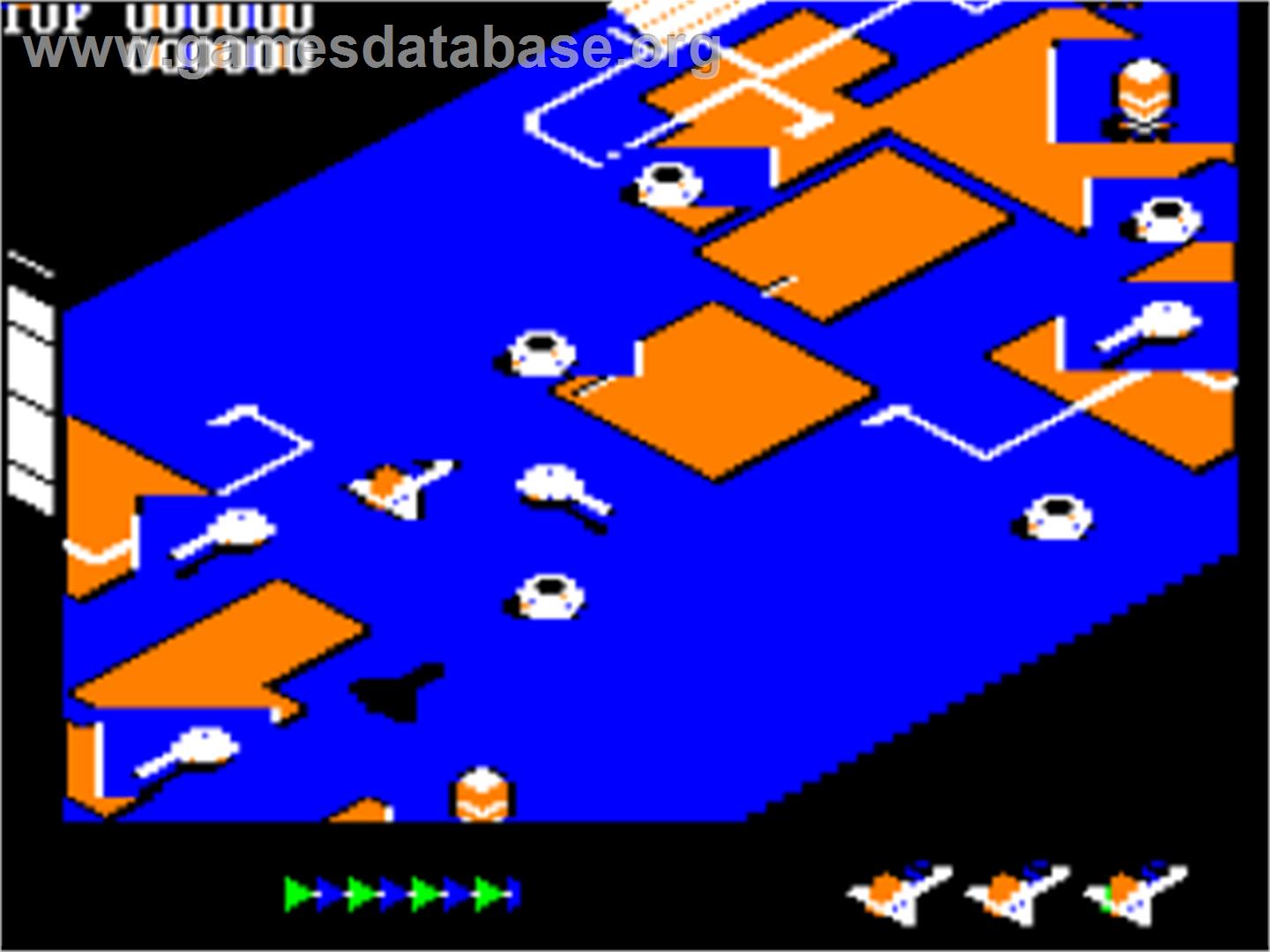 Super Zaxxon - Apple II - Artwork - In Game